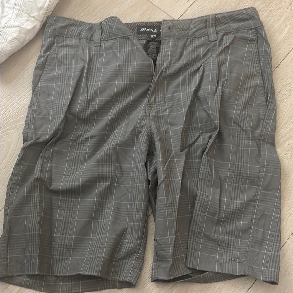 O'Neill Gray Flat Front Shorts